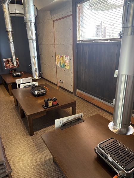 広々使えるお座敷席もご用意しています!小さなお子様連れのお客様も安心です♪ご家族でのお集まりにも【焼肉ホルモン きむち屋】ご活用ください★