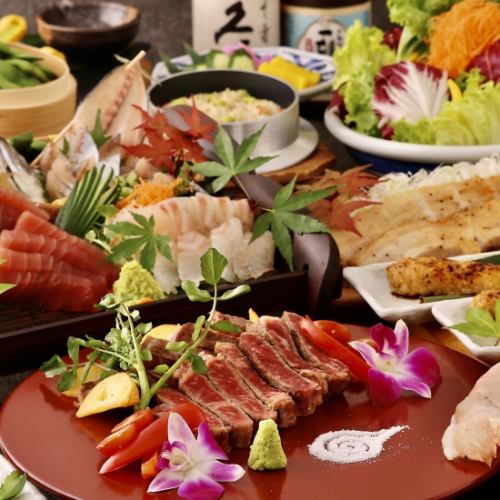 ★ Morning banquet with fresh fish and meat