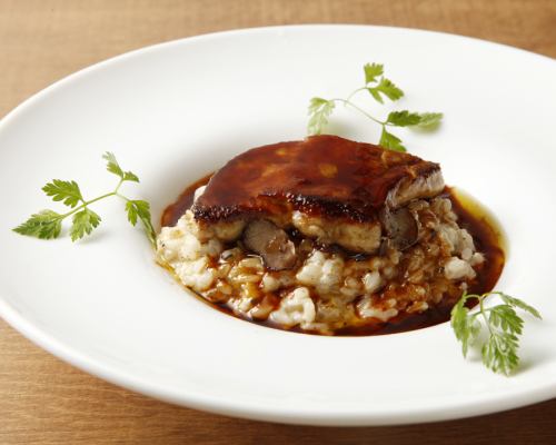 [Black truffle and foie gras risotto] The legendary menu is back!