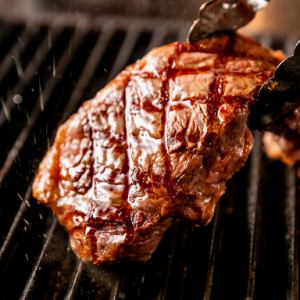 Black Angus beef shoulder steak