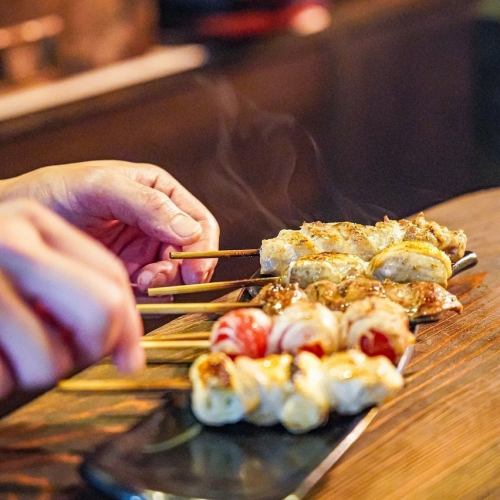 当店自慢の焼鳥をご堪能ください!