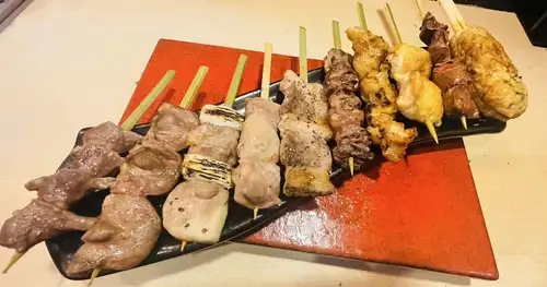 오마카세 꼬치의 10개 모듬
