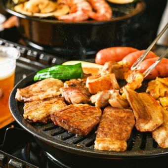 【手ぶらBBQ】2時間飲み放題制！BBQ10000円(税込)コース