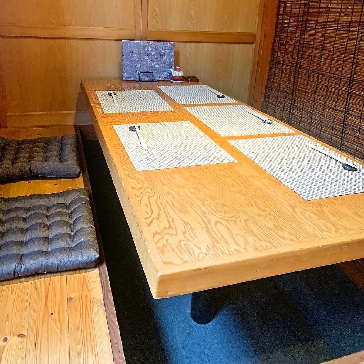 完全個室でのんびり寛ぐ。プライベートなひと時をお楽しみ下さい