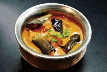 Mutton Eggplant Curry/Dal Mutton Curry