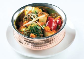 混合蔬菜咖喱/Begon Masala/Arbegan 咖喱