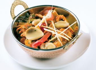 Kadai Mushroom/Healthy Curry