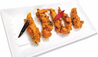 Chicken 65/Cheese Pakora/Fried Shrimp