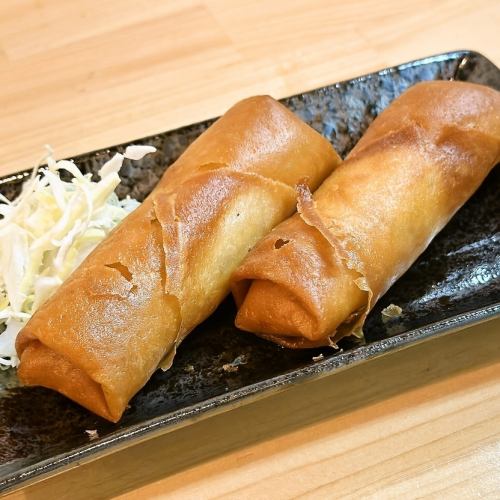パリパリの春巻き