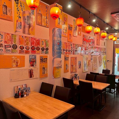 The charm of the store is the Showa era atmosphere!