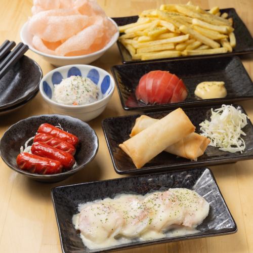 A wide range of menus available