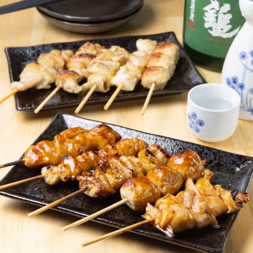 【コスパ◎】タレ・塩選べる焼鳥1串どれでも39円！各種1串39円(税込)