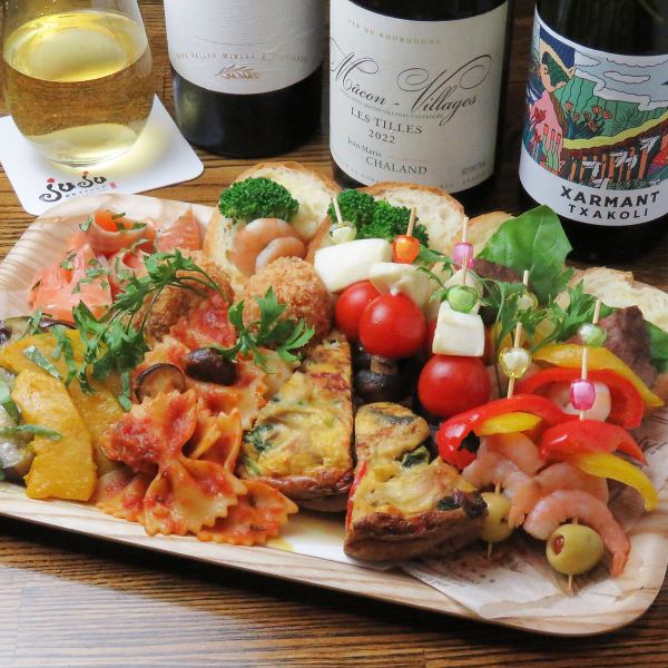 【多彩なメニュー】宴会コース全8品5500円(税込)