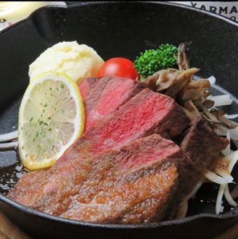 黒牛の赤身ステーキ