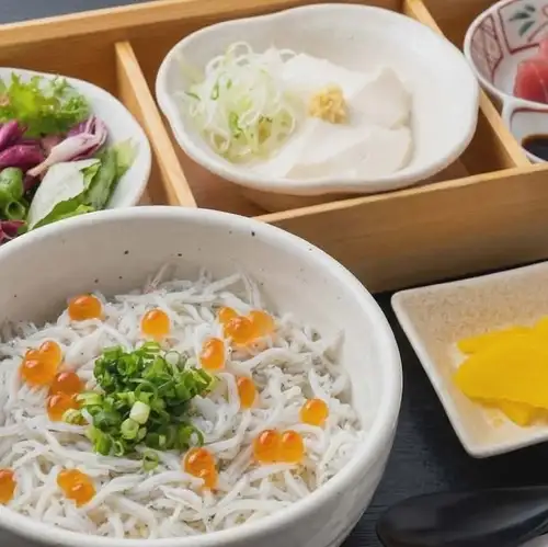 Lunch at Shibikama Main Store