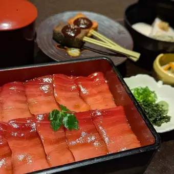 ≪お昼の会席≫お昼の南鮪ひつまぶし会席◆4800円