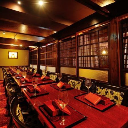 [Medium banquet seats] Private room seats for up to 20 to 30 people.10 to 16 people, 20 to 30 people.