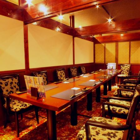 [Large Banquet Seats] Private room seats for up to 56 people."Half-charter"