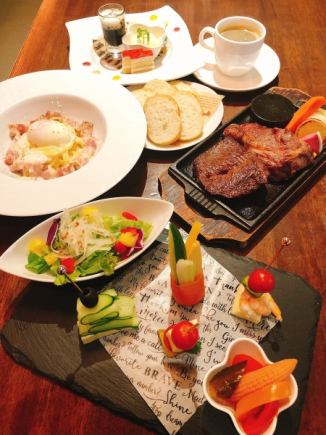 【런치 코스】1980엔 전날까지의 예약 필수가 됩니다.