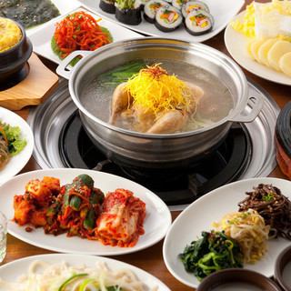 タッカンマリ＋15種韓国料理食べ放題 90分（LO60分）
