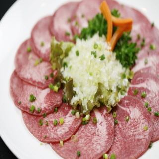Beef tongue, green onion salted beef tongue