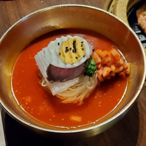 自制泡菜汤冷面（手工面条）