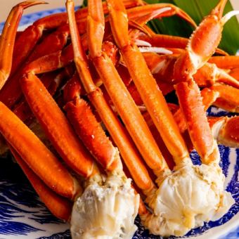 最高級の高級食材『タラバガニ&毛ガニ&極上寿司食べ放題』<贅沢120品>100分制14,980円(税抜)