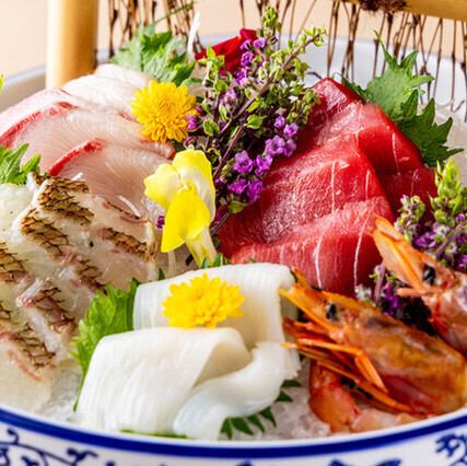 5種生魚片拼盤