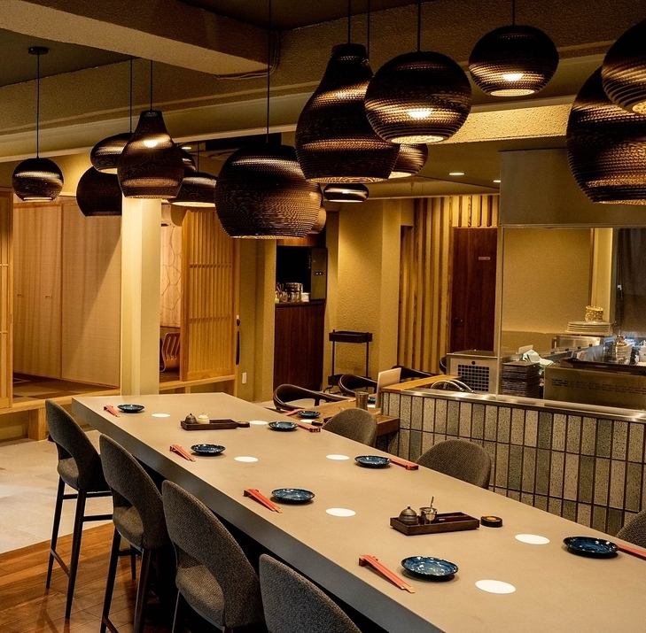 The calm Japanese modern space is ideal for dates and girls' associations ◎
