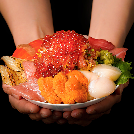 新鮮な海の幸を惜しみなく◎マグロは全て本マグロを使用◆『最上級 玄海丼』4,000円(税込)