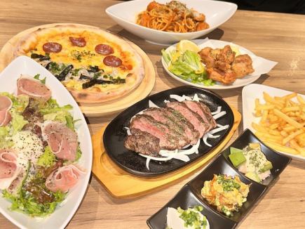 ステーキ定番コース＜全7品＞◇お料理のみ◇3500円（税込）