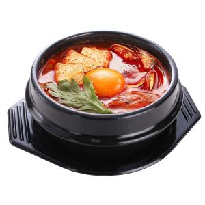 海鲜Sundubu Jjigae（约2人份）