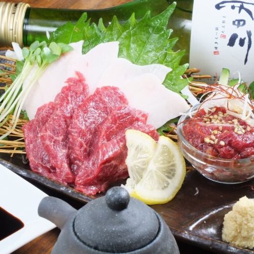 これからの季節は馬刺しで決まり！