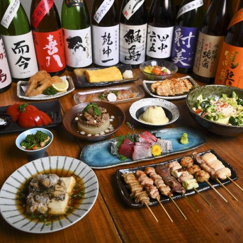 All-you-can-drink course from 4,000 yen