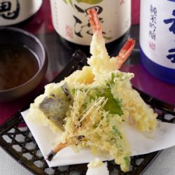 Assorted tempura