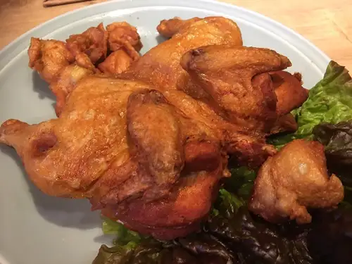 옛날 원형튀김치킨