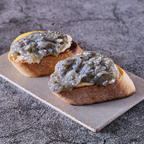 生シラスブルスケッタ(1個)