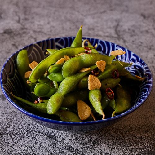 枝豆ぺペロンチーノ