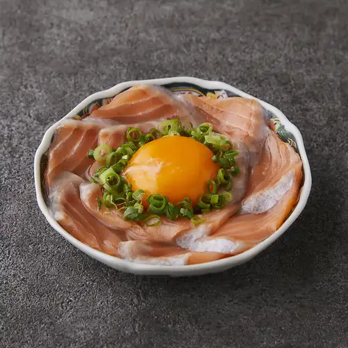 【可飲用的Yukhoe】鮭魚Yukhoe