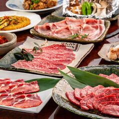 南ちゃんコース☆タン、和牛イチボに上ロース、和牛ホルモンなど全14品