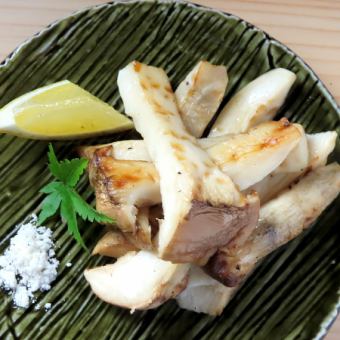 Grilled King Oyster Mushroom with Truffle Salt