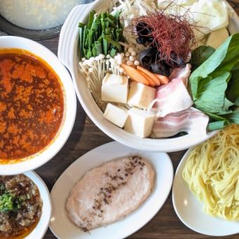 【各種宴会に!】選べるスープ珍々軒特製鍋コース2728円⇒2480円