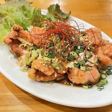 にんにく香る油淋鶏