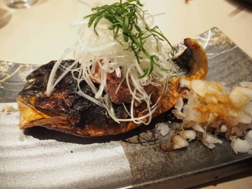 とろサバ明太一本のせ