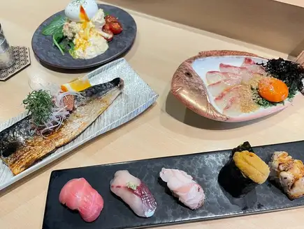 【연회나 접대에 ◎】저희 가게 자랑의 초밥이나 아무리와 시라스의 오니오로시 등 일품도 맛볼 수 있는 키타로 코스