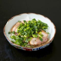 鴨の燻製ネギまみれ