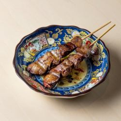 朝引き生肝串(塩ごま油／タレ)