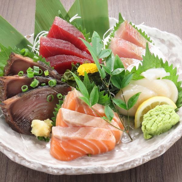 【鮮度抜群！】本日の刺身5点盛り