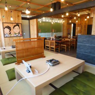 6名様座敷×2（座敷部屋貸切時のみ6名様座敷＋1）