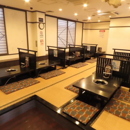 ◎本店所有座位均為下沉式被爐桌。